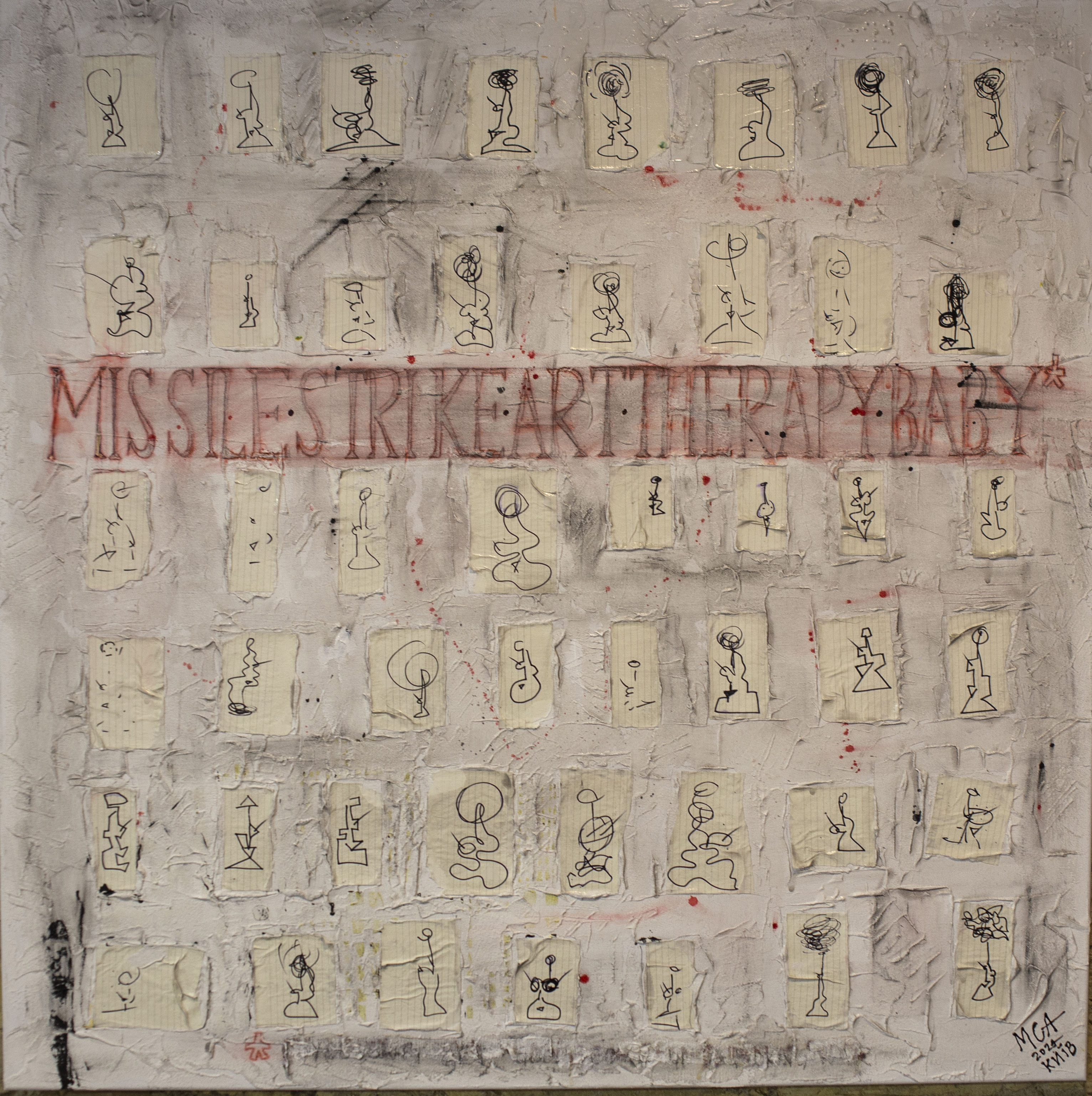 Missile Strike Art Therapy Baby